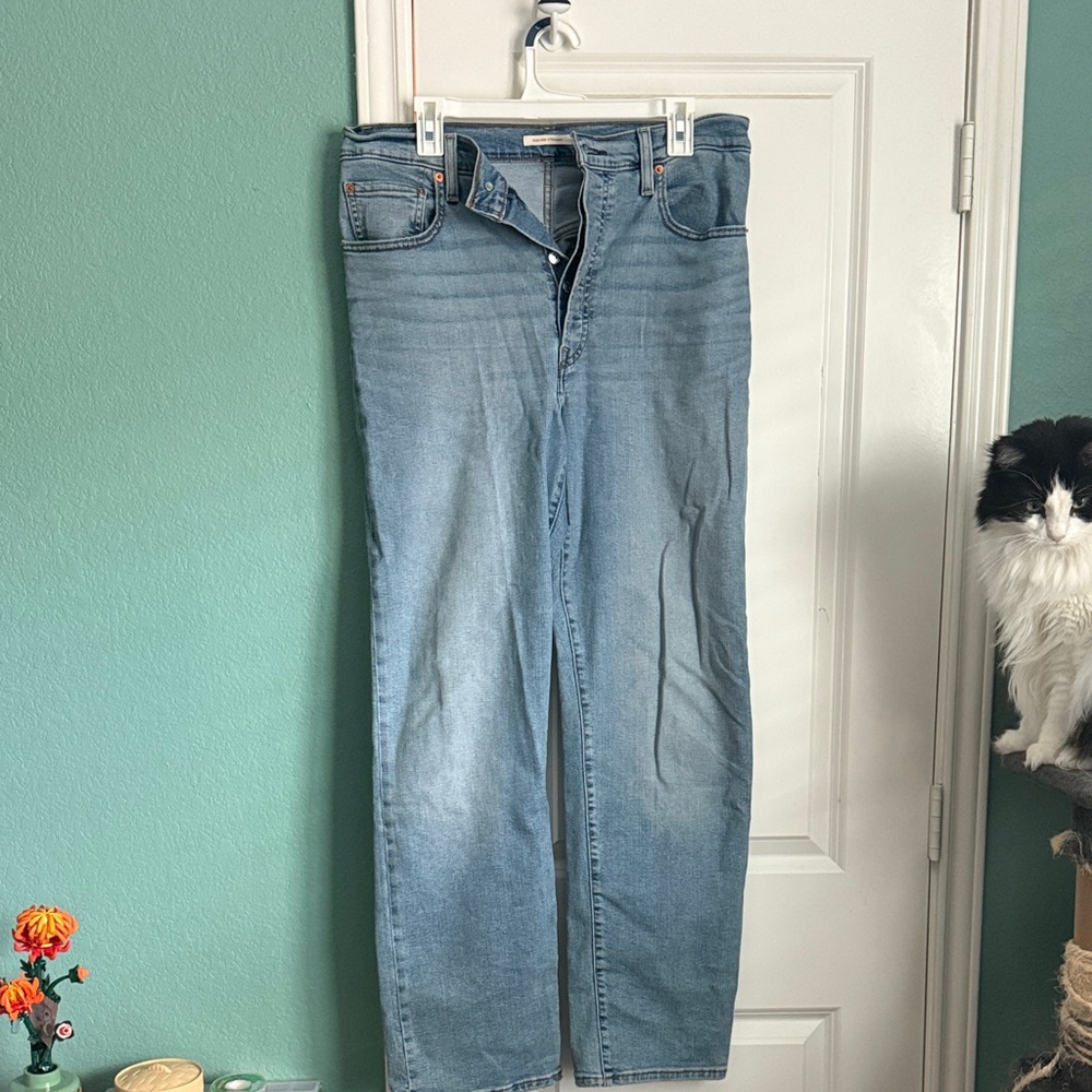 Levi’s rib cage straight leg